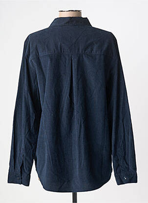 Chemisier coupe droite manches longues bleu CECIL femme