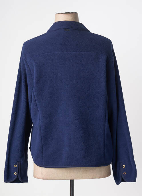 Veste casual coupe droite bleu AGATHE & LOUISE femme