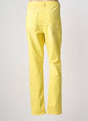 Jeans coupe slim tissage brut taille normale jaune CECIL femme