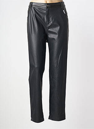 Pantalon slim stretch taille normale noir FRED SABATIER femme