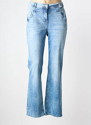 Jeans coupe droite taille normale taille normale bleu CECIL femme