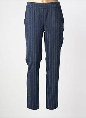 Pantalon chino tissage popeline taille normale bleu CECIL femme