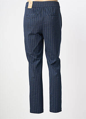 Pantalon chino tissage popeline taille normale bleu CECIL femme