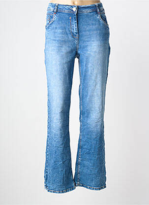 Jeans coupe droite taille normale taille normale bleu CECIL femme