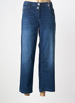 Jeans coupe droite taille normale taille normale bleu CECIL femme