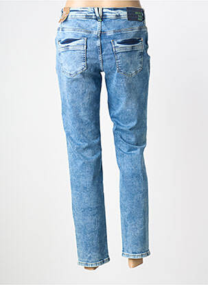 Jeans coupe slim tissage brut taille normale bleu CECIL femme