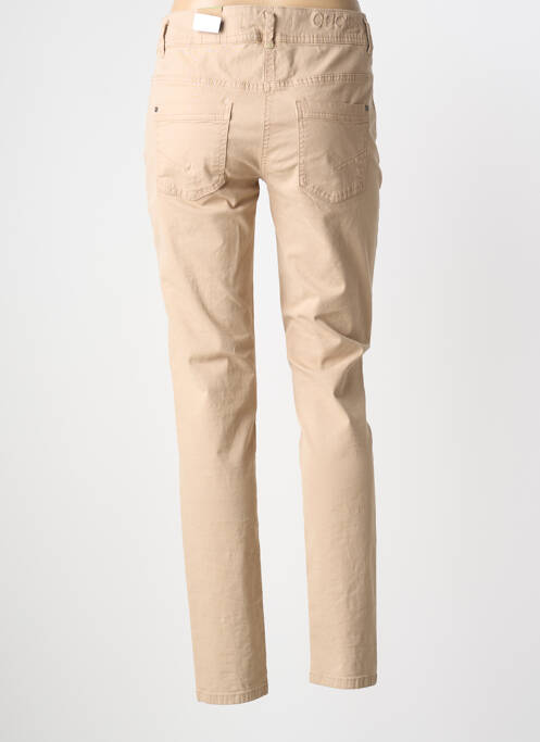 Jeans coupe slim stretch taille normale beige CECIL femme
