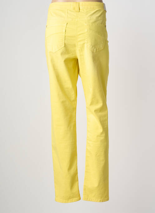Jeans coupe slim tissage brut taille normale jaune CECIL femme