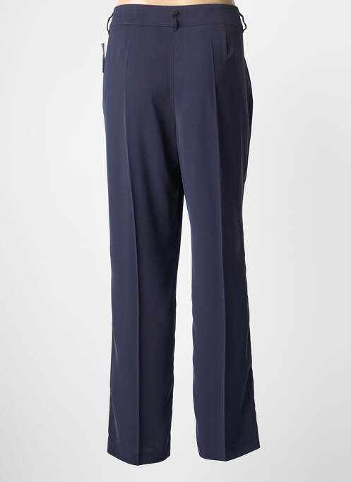 Pantalon droit stretch taille normale bleu GELCO femme