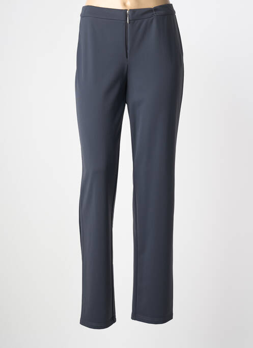 Pantalon droit stretch bleu CHRISMAS'S femme