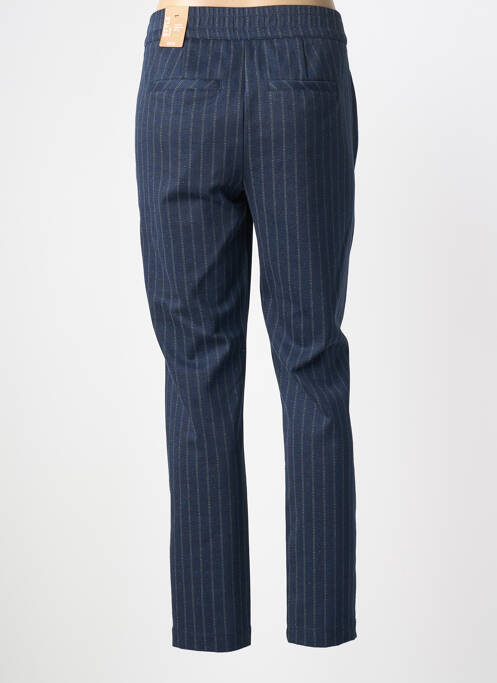 Pantalon chino tissage popeline taille normale bleu CECIL femme