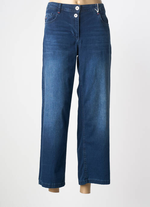 Jeans coupe droite taille normale taille normale bleu CECIL femme