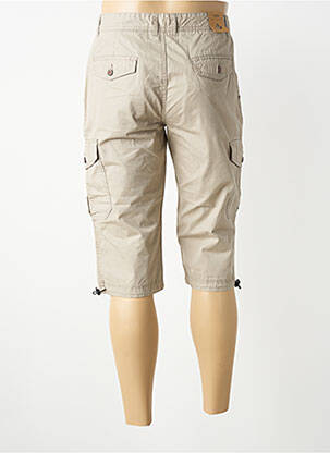 Bermuda tissage popeline taille normale beige RED POINT homme