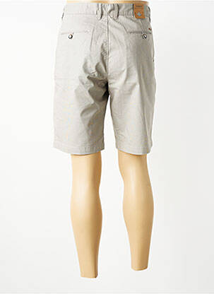 Bermuda coupe droite taille normale gris RED POINT homme