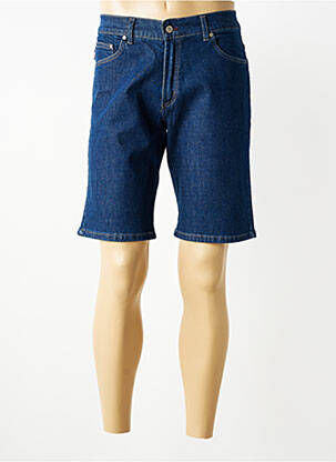 Bermuda coupe droite taille normale bleu DOS GALGOS homme
