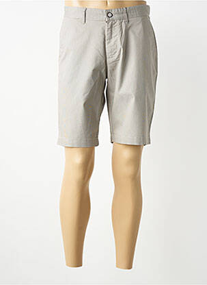 Bermuda coupe droite taille normale gris RED POINT homme