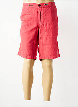 Bermuda taille élastique taille normale rouge 16 SHADES homme