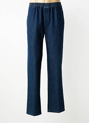 Jeans coupe droite tissage brut taille normale bleu BRÜHL homme