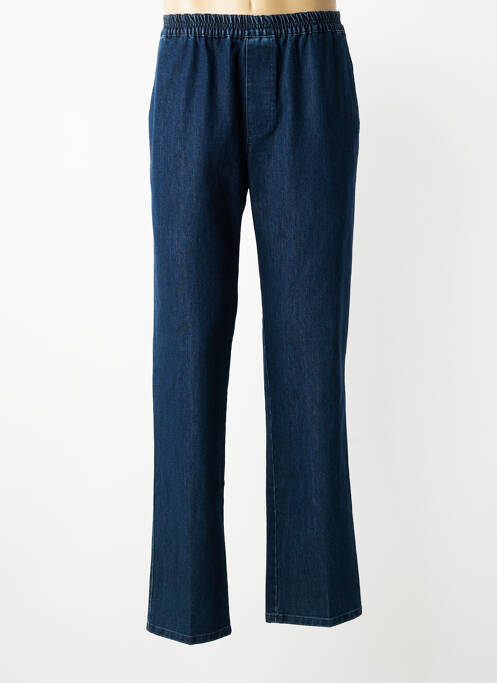 Jeans coupe droite tissage brut taille normale bleu BRÜHL homme