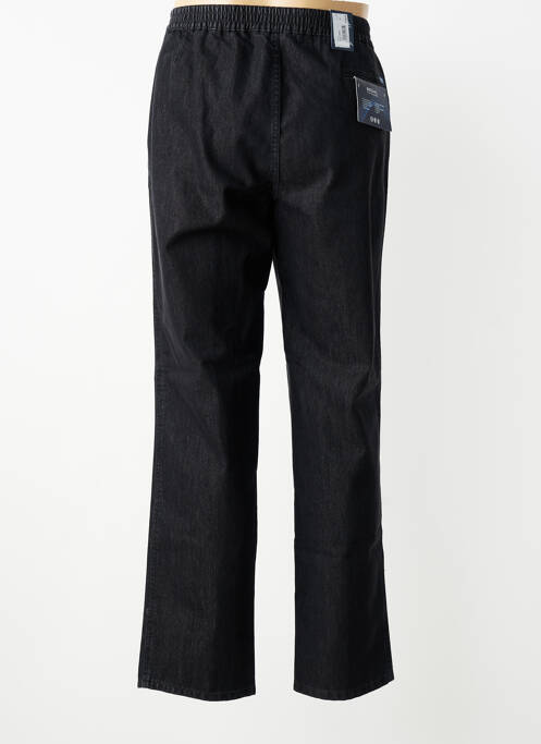 Jeans coupe droite tissage brut taille normale noir BRÜHL homme