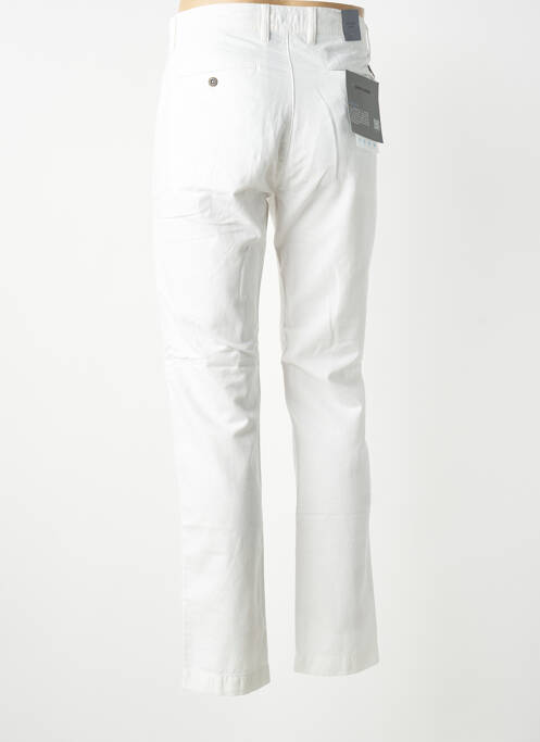 Pantalon chino tissage popeline taille normale blanc PIERRE CARDIN homme