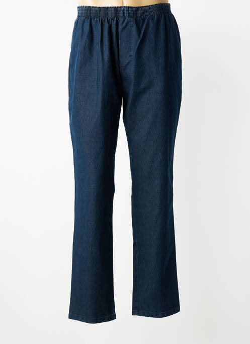 Pantalon chino poches taille normale bleu LCDN homme