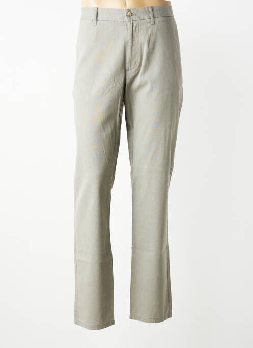 Pantalon chino poches taille normale gris LCDN homme