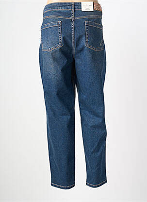 Jeans coupe large stretch taille normale bleu PARA MI femme