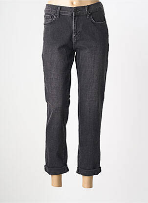 Jean coupe mom poches taille normale noir FIVE femme