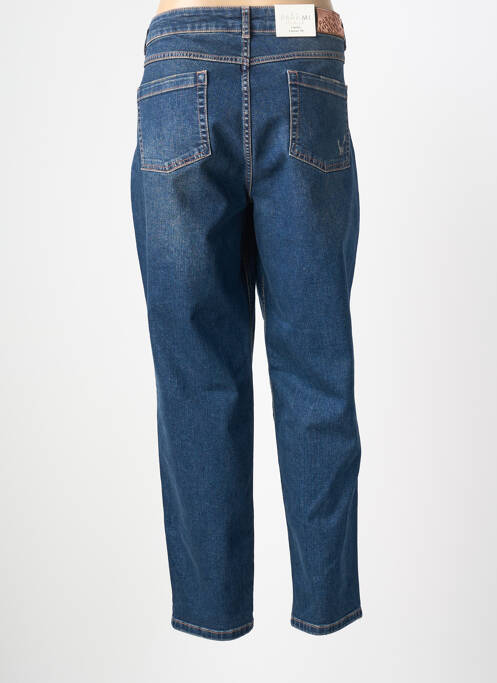 Jeans coupe large stretch taille normale bleu PARA MI femme