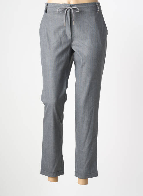 Pantalon 7/8 stretch taille normale gris EVA KAYAN femme