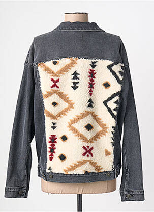 Veste casual coupe droite gris FIVE femme