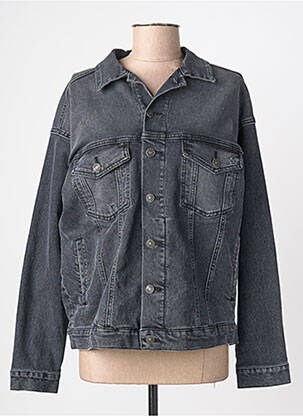 Veste casual coupe droite gris FIVE femme