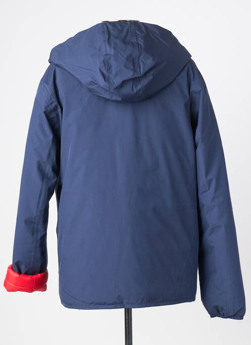 Doudoune manches longues a capuche bleu FLOTTE femme