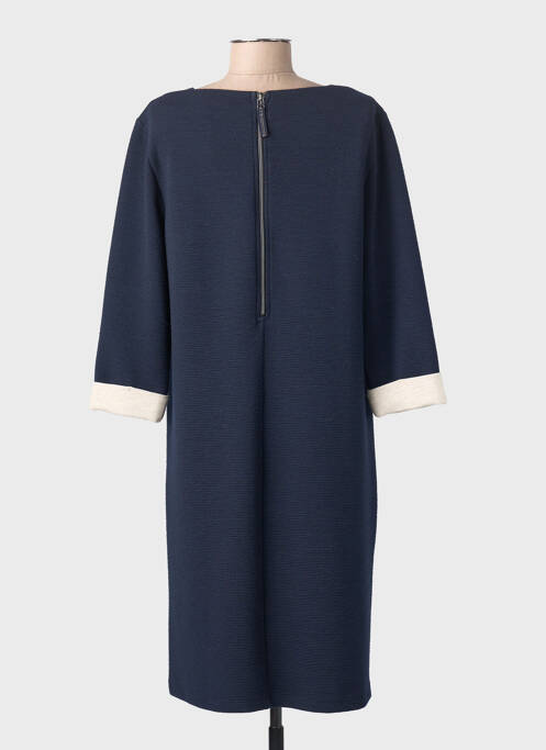 Robe mi-longue manches longues manches longues bleu BETTY BARCLAY femme