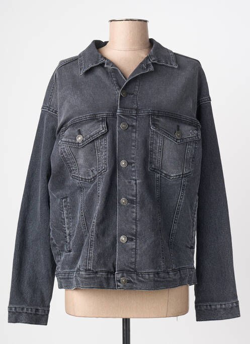 Veste casual coupe droite gris FIVE femme