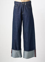 Jean coupe flare poches bleu THE CORNER femme
