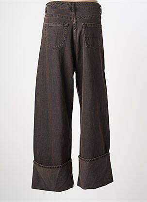 Jean coupe flare poches marron THE CORNER femme