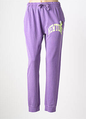 Jogging poches violet NEWTONE femme