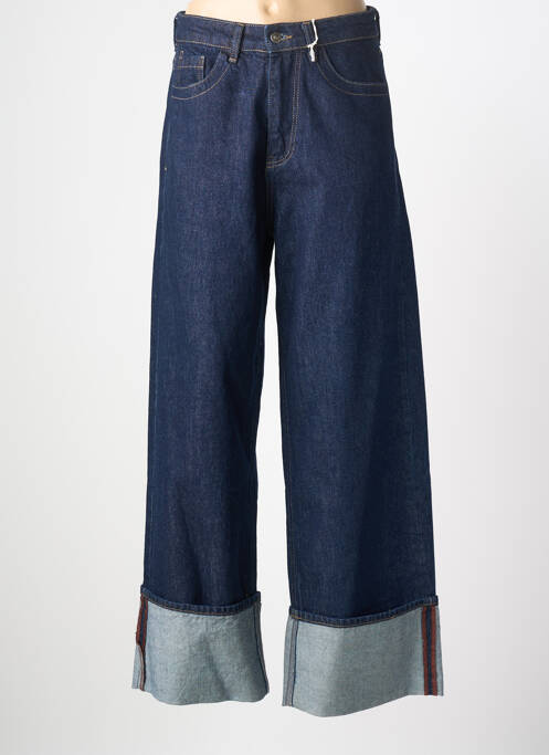 Jean coupe flare poches bleu THE CORNER femme