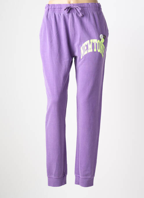 Jogging poches violet NEWTONE femme
