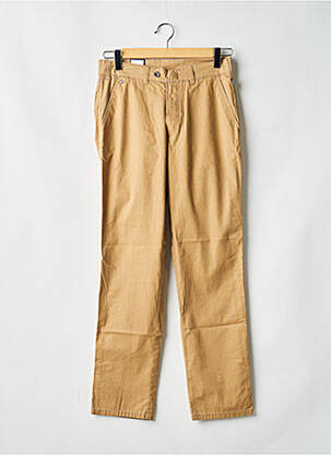 Pantalon chino stretch taille normale marron BRÜHL homme