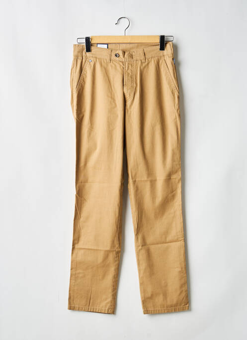 Pantalon chino stretch taille normale marron BRÜHL homme