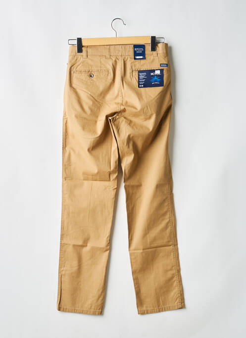 Pantalon chino stretch taille normale marron BRÜHL homme