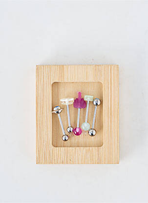 Piercing fermeture fermoir à vis argent TATA GISELE femme