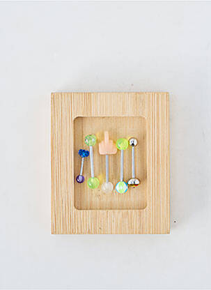 Piercing fermeture fermoir à vis argent TATA GISELE femme