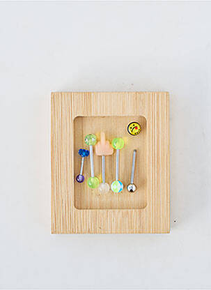 Piercing fermeture fermoir à vis argent TATA GISELE femme