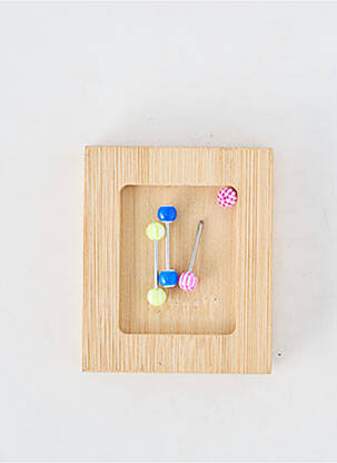 Piercing fermeture fermoir à vis bleu TATA GISELE femme