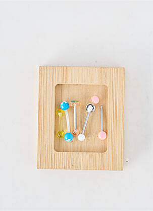 Piercing fermeture fermoir à vis bleu TATA GISELE femme