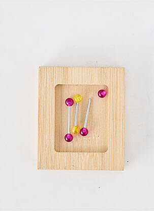 Piercing fermeture fermoir à vis violet TATA GISELE femme